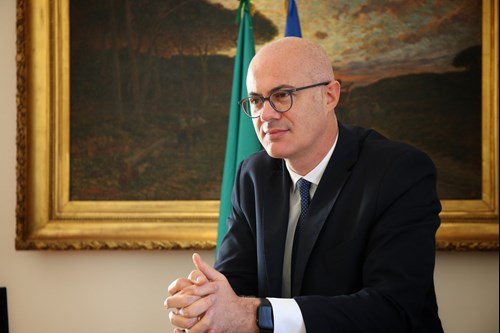 Ministro per i Rapporti con il Parlamento Federico D'Incà
